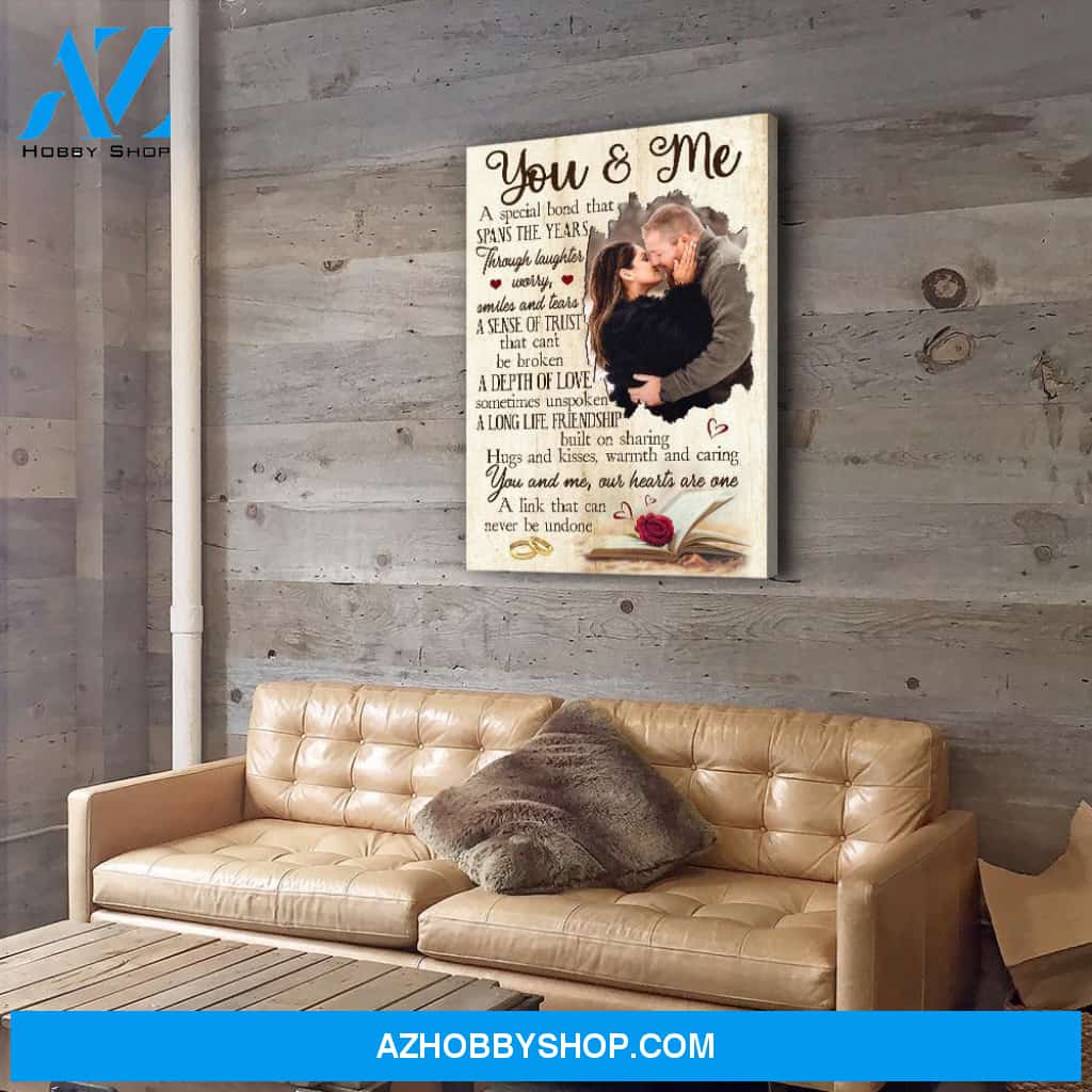 A Depth Of Love - Personalized Custom Photo Canvas