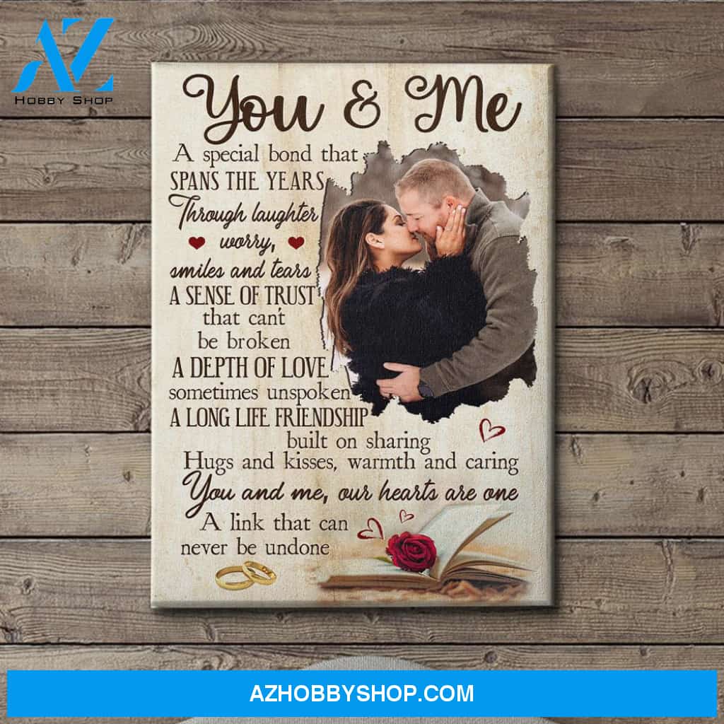 A Depth Of Love - Personalized Custom Photo Canvas