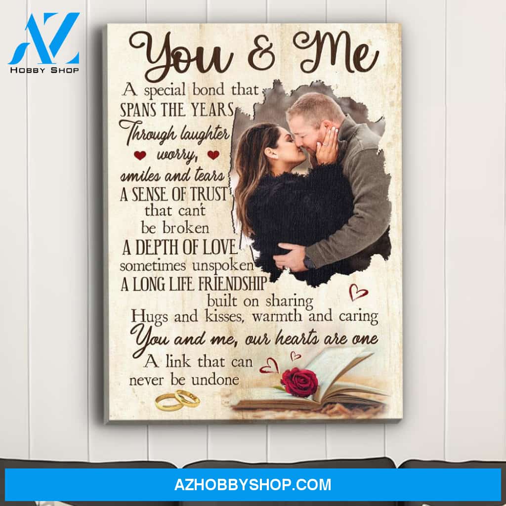 A Depth Of Love - Personalized Custom Photo Canvas