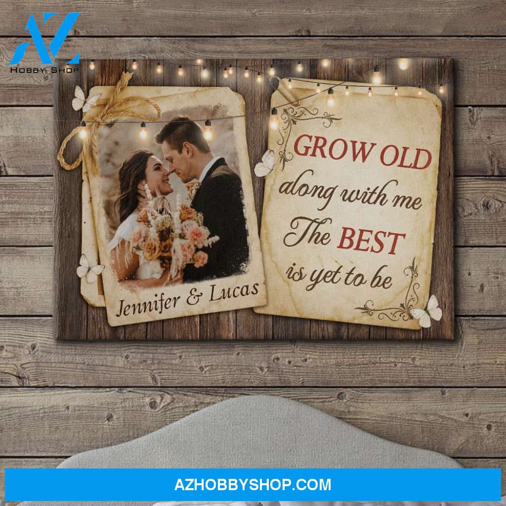 Along With Me - Personalized Custom Photo Canvas
