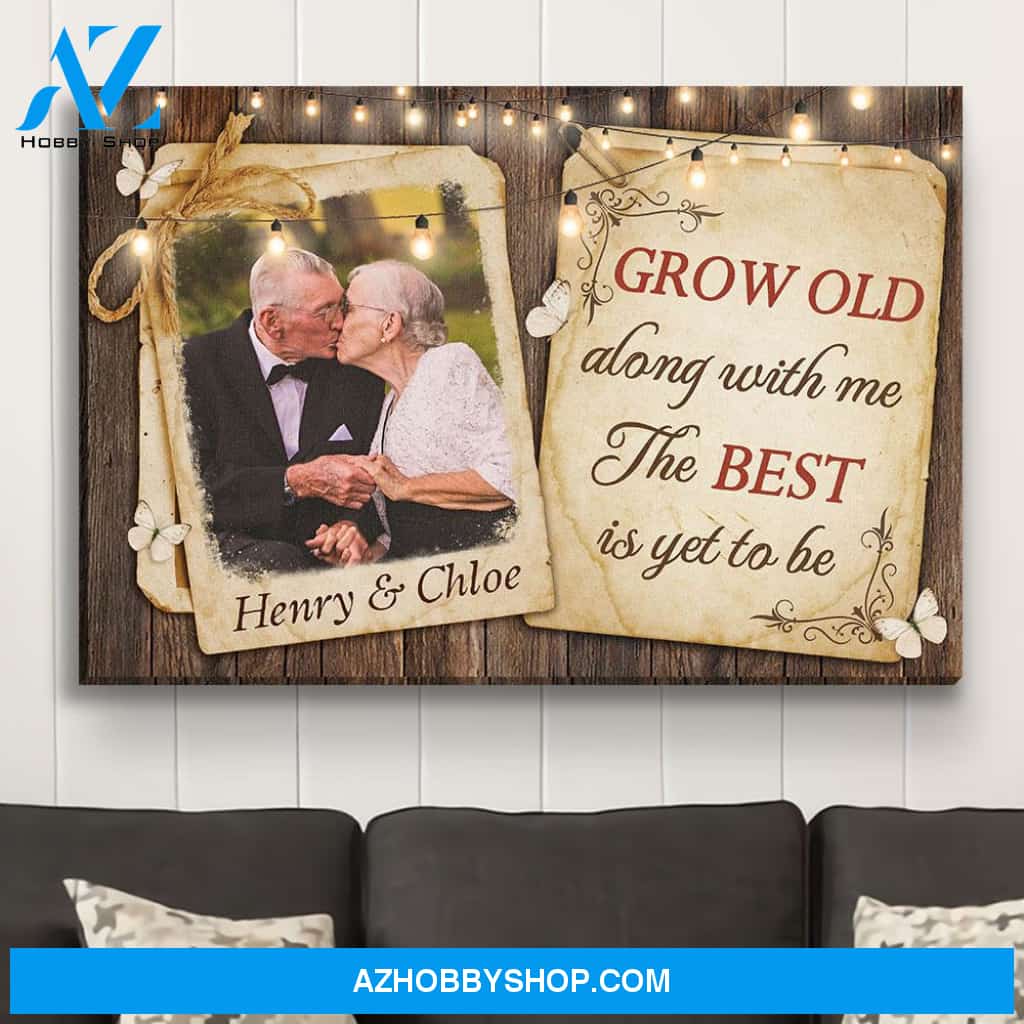Along With Me - Personalized Custom Photo Canvas