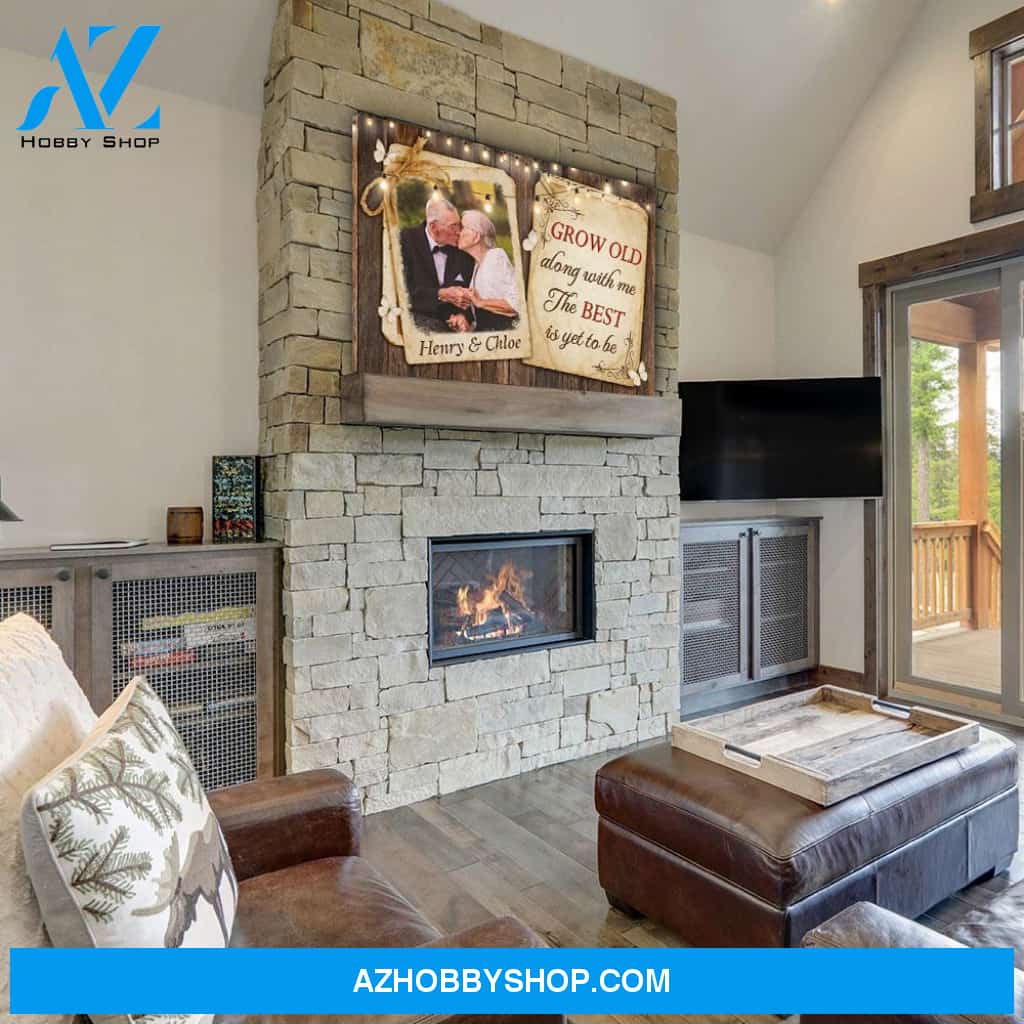 Along With Me - Personalized Custom Photo Canvas