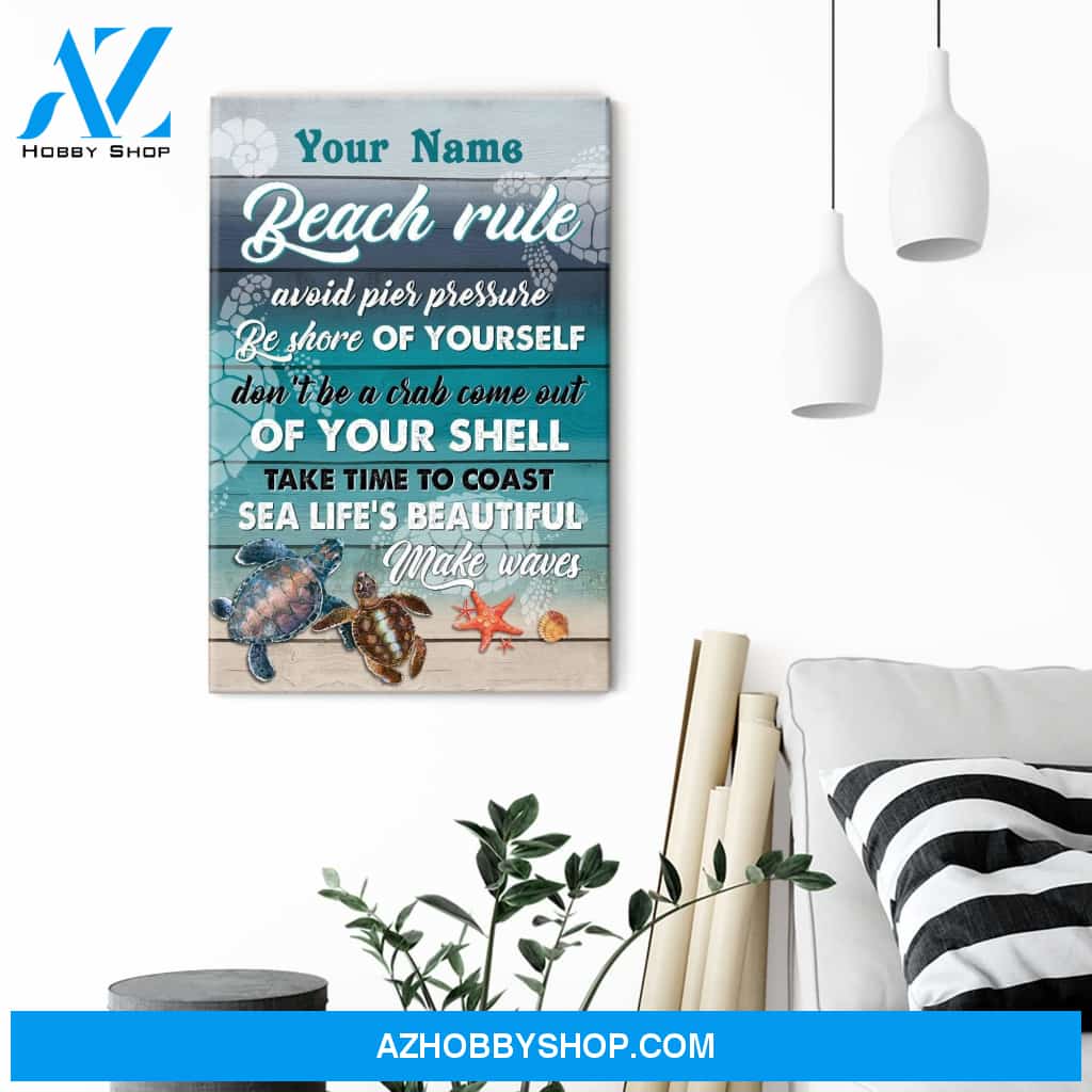 Be Shore Of Yourself Canvas