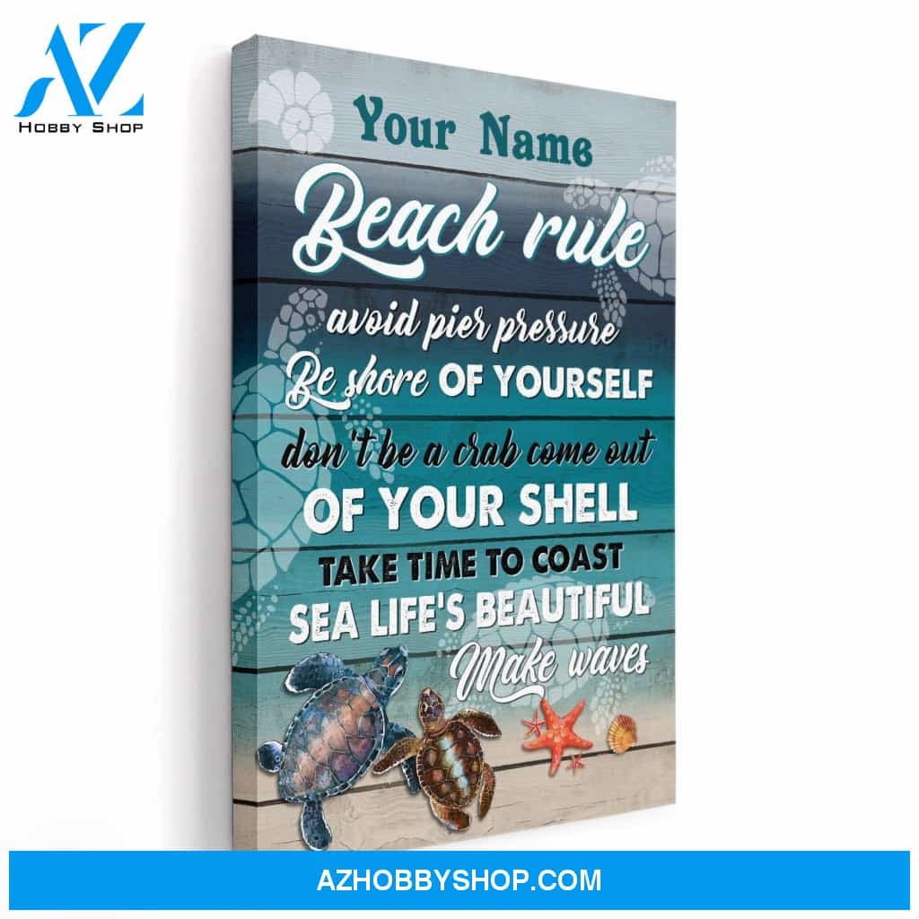 Be Shore Of Yourself Canvas