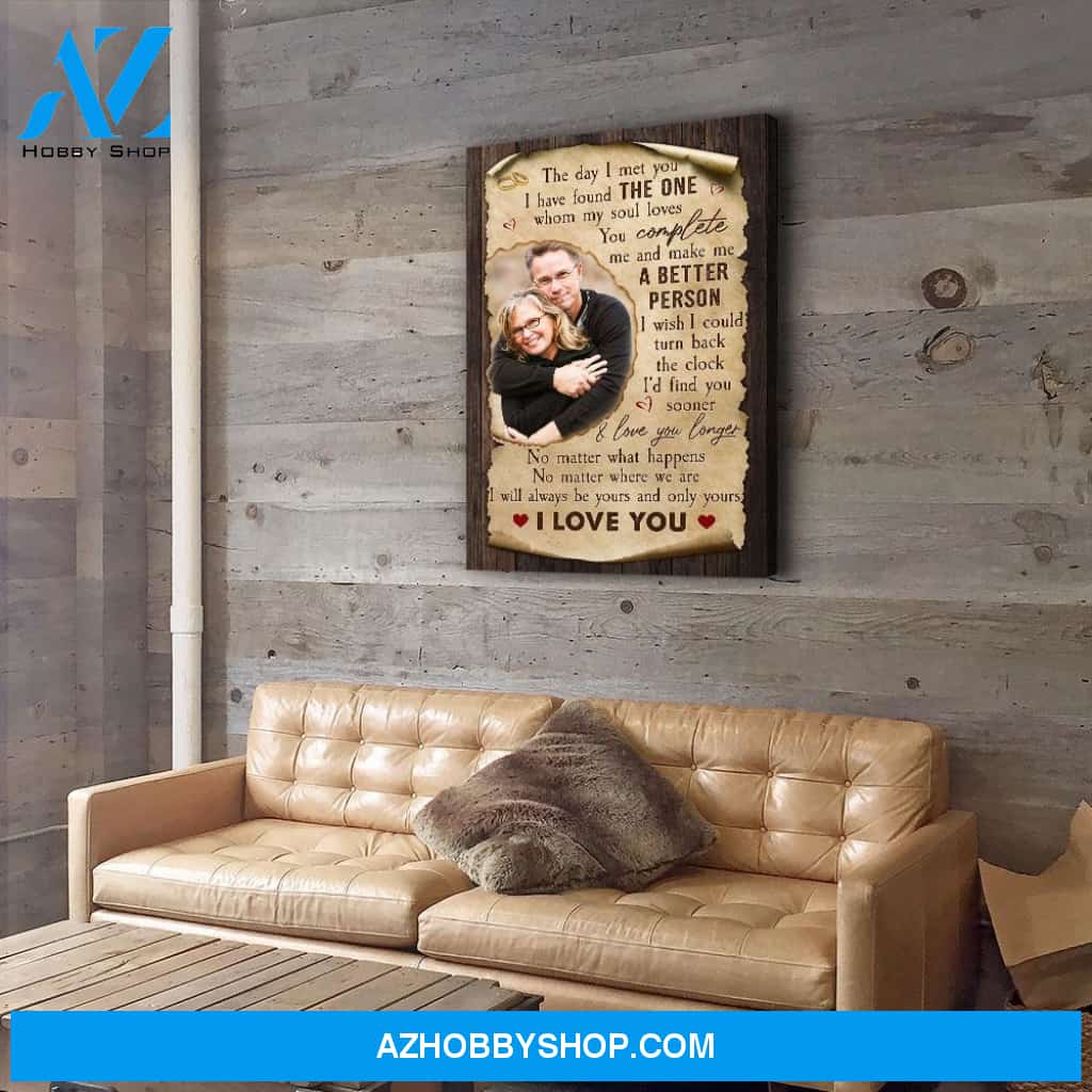 Be Yours And Only Yours - Personalized Custom Photo Canvas