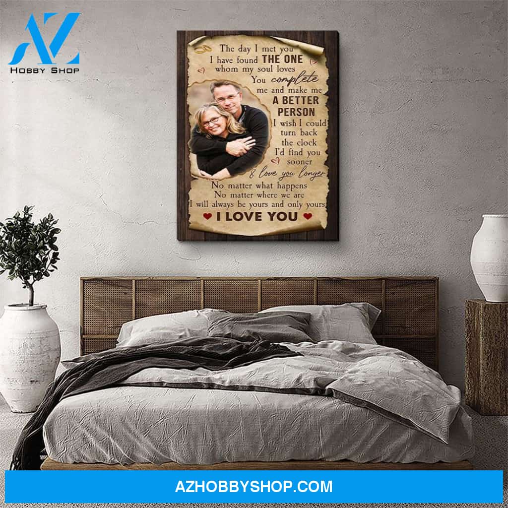 Be Yours And Only Yours - Personalized Custom Photo Canvas