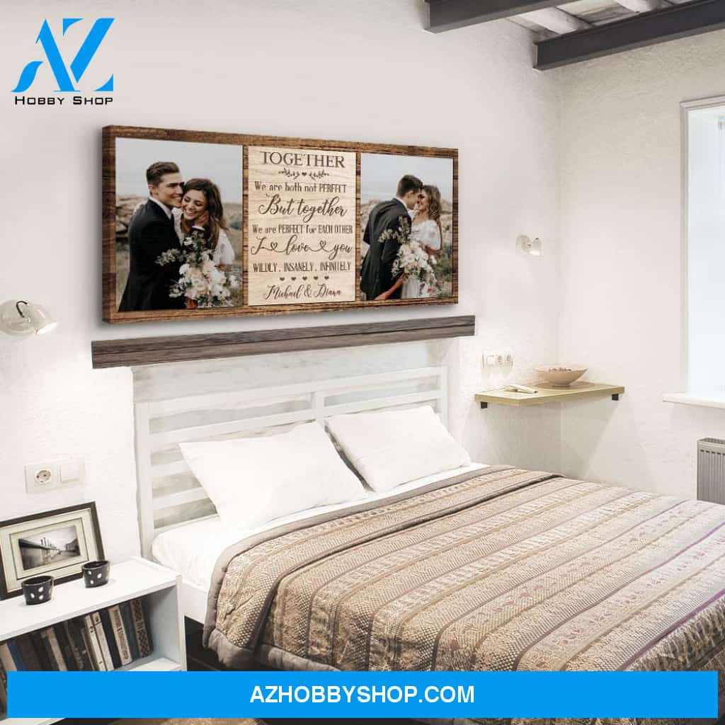 Beautiful Love Story - Personalized Custom Name Canvas