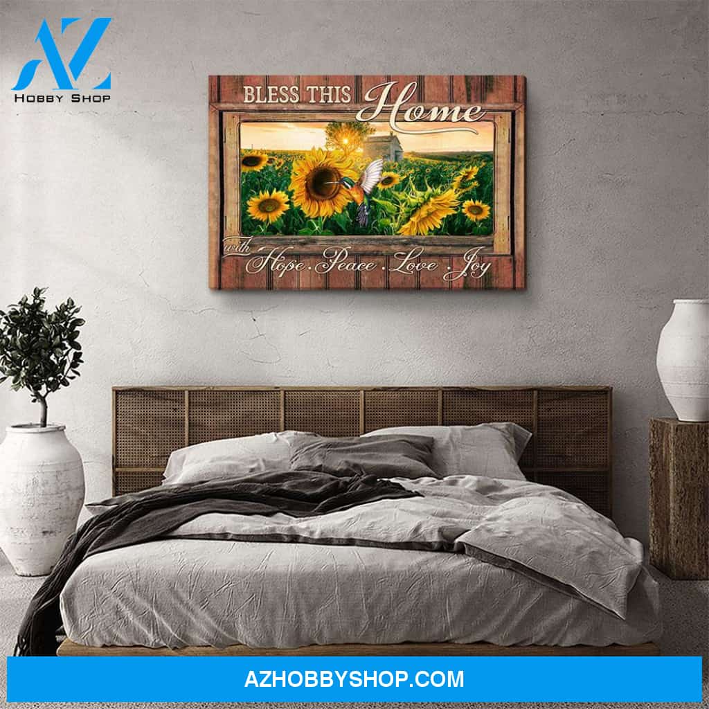 Bless This Home - Premium Matte Canvas