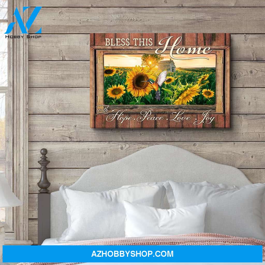 Bless This Home - Premium Matte Canvas
