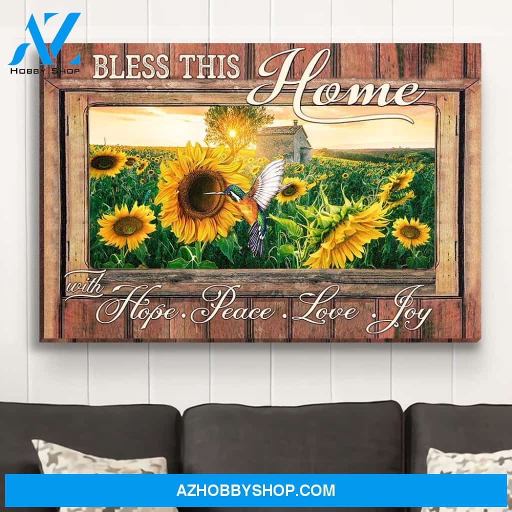 Bless This Home - Premium Matte Canvas