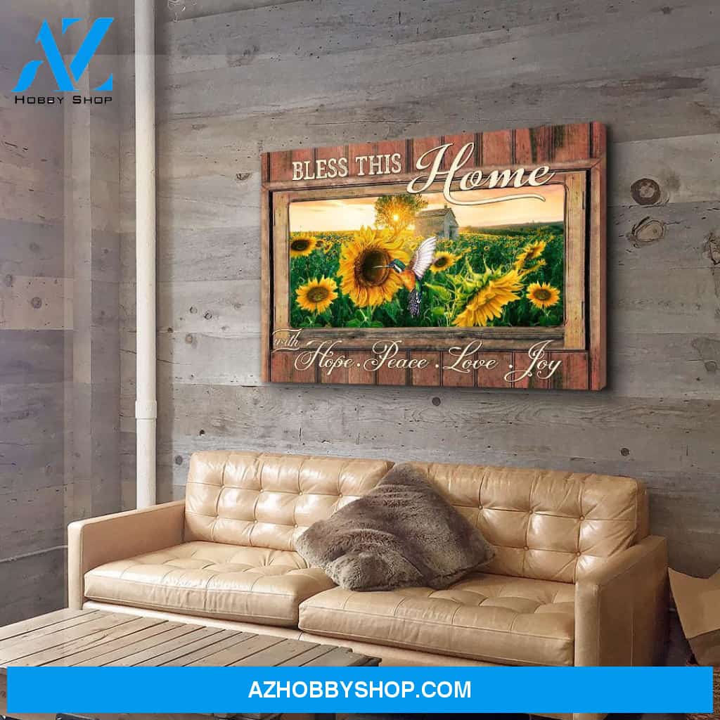 Bless This Home - Premium Matte Canvas