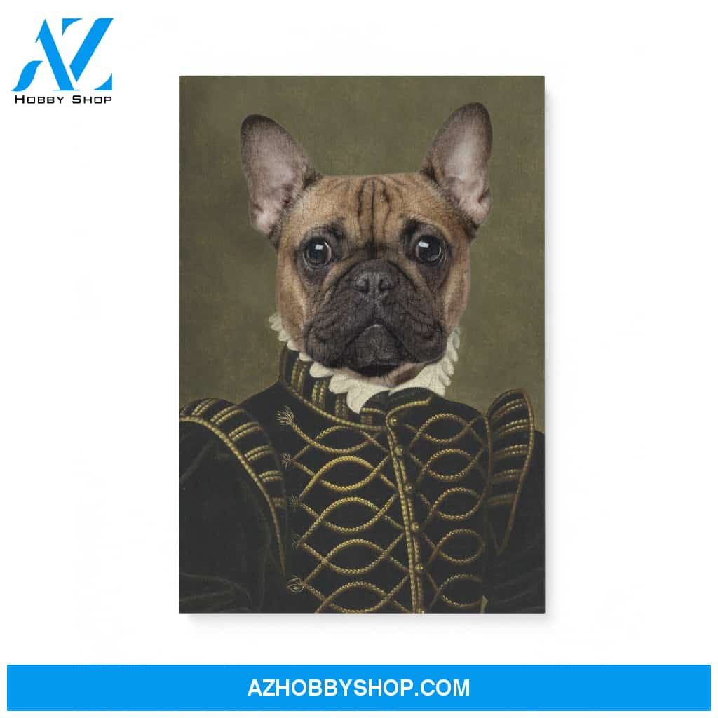 Custom Pet Portrait, The Noble Canvas Prints