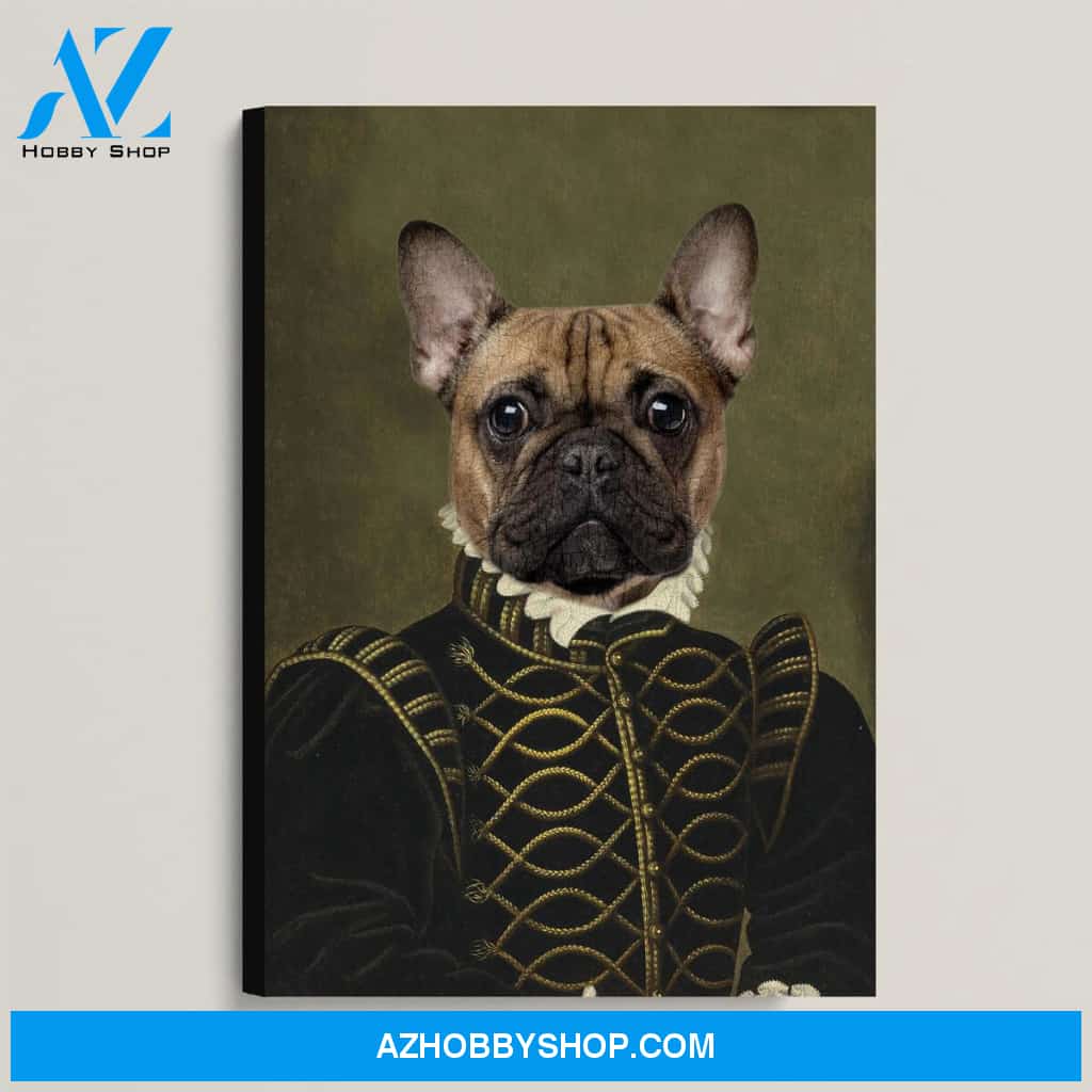Custom Pet Portrait, The Noble Canvas Prints