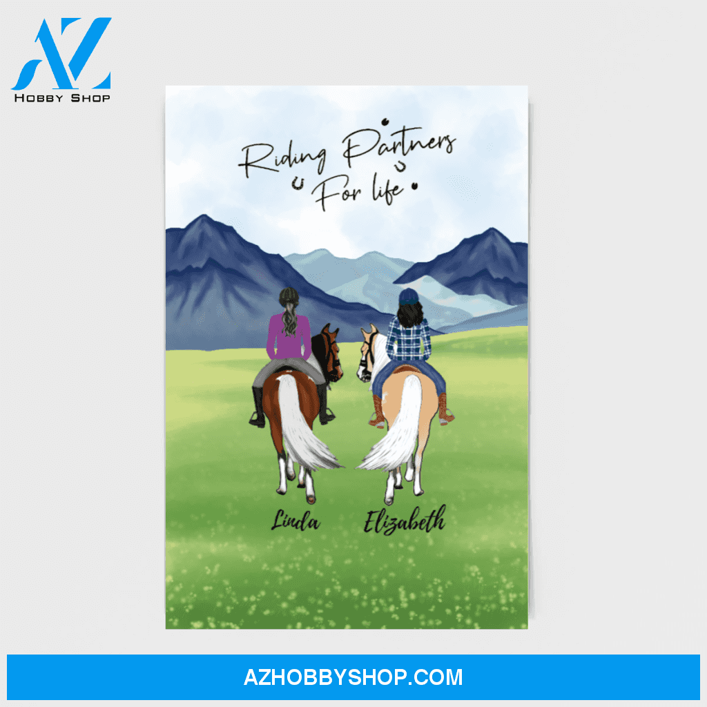 Custom Riding Partners Premium Canvas