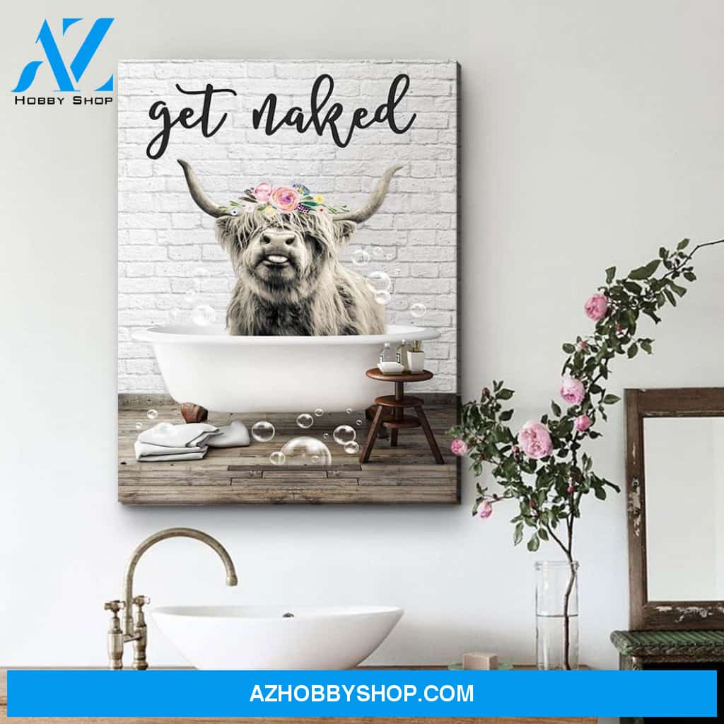 Get Naked - Premium Matte Canvas