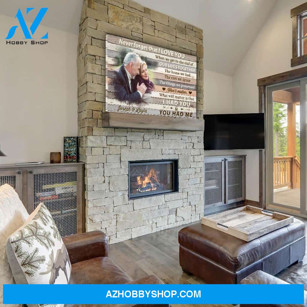 I Had You & You Had Me - Personalized Custom Photo Canvas