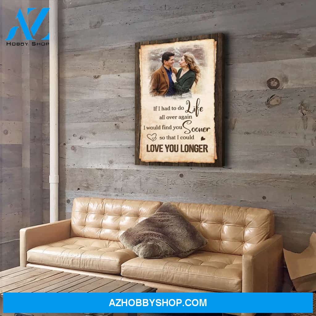 I Would Find You - Personalized Custom Photo Canvas