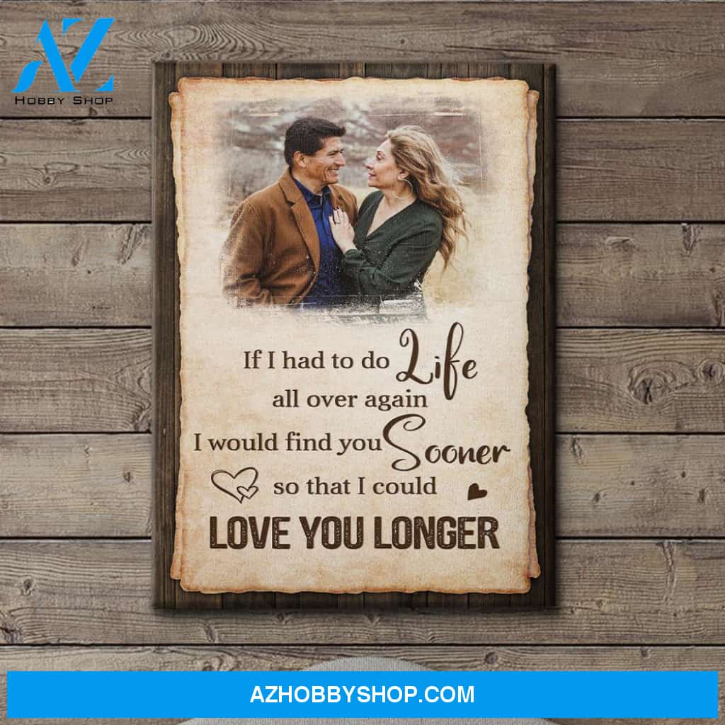I Would Find You - Personalized Custom Photo Canvas