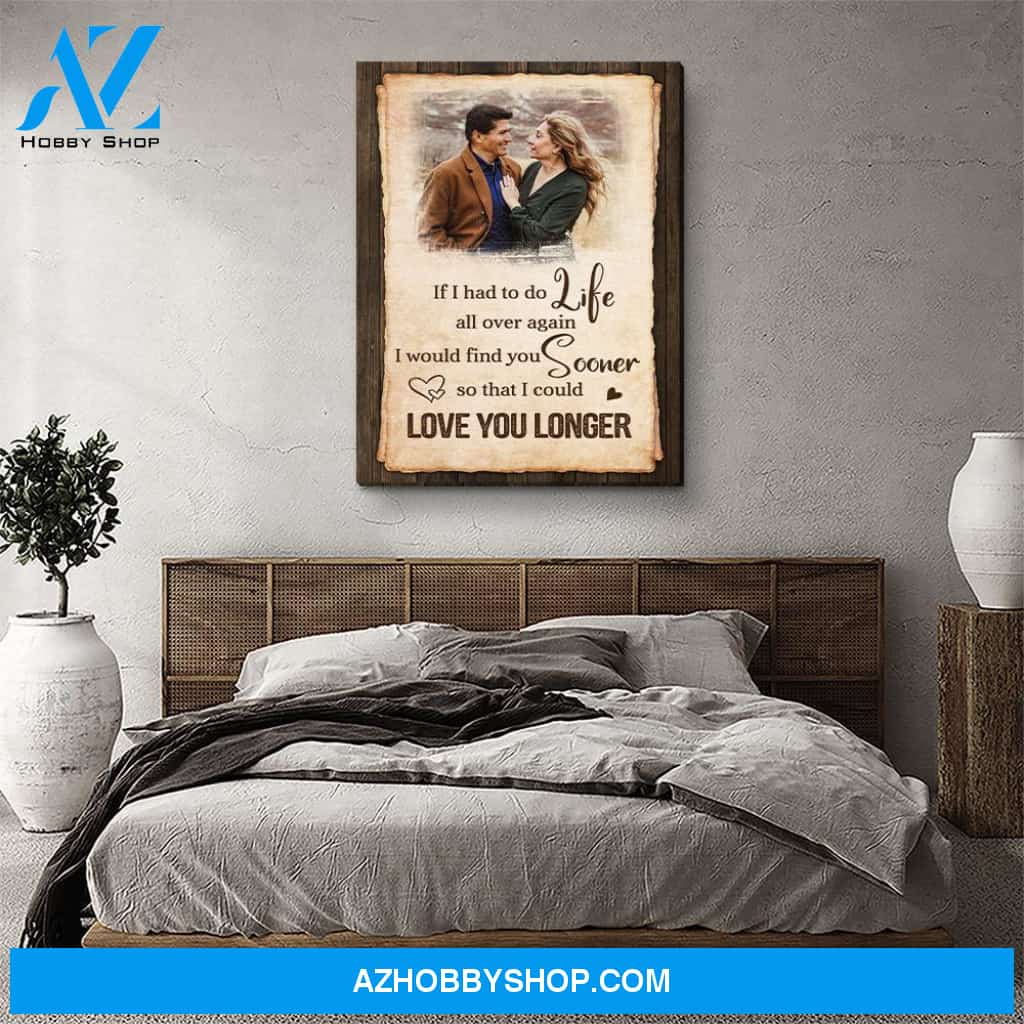 I Would Find You - Personalized Custom Photo Canvas