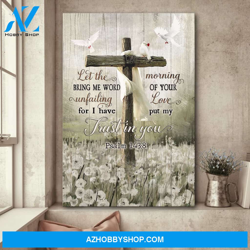 Jesus - Trust in you Jesus Portrait Canvas Prints - Wall Art