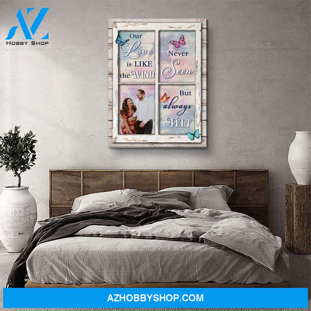 Our Love - Personalized Custom Photo Canvas