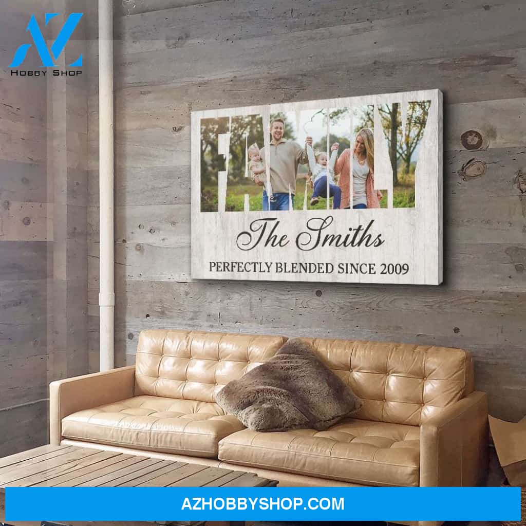 Perfectly Blended - Personalized Custom Photo Canvas