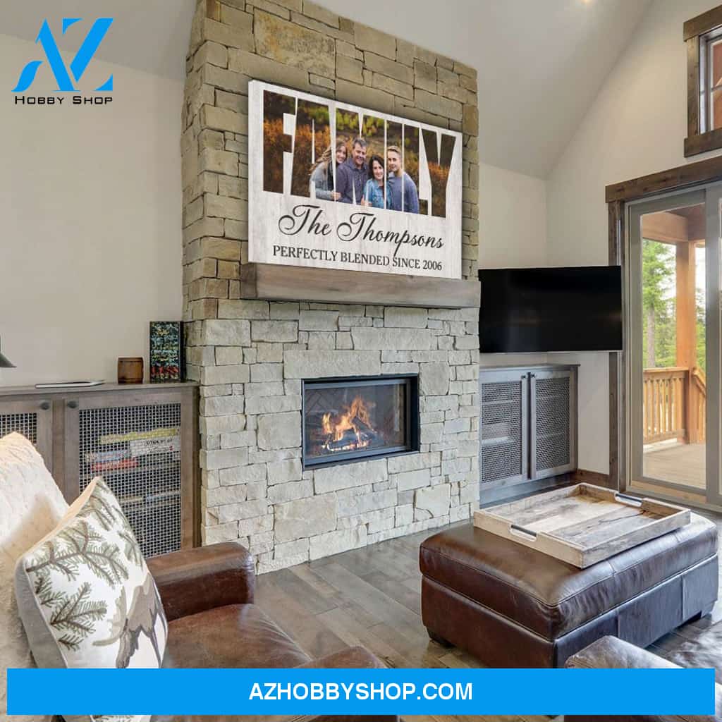 Perfectly Blended - Personalized Custom Photo Canvas
