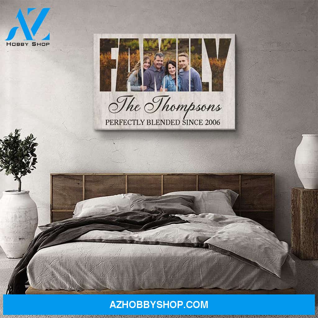 Perfectly Blended - Personalized Custom Photo Canvas