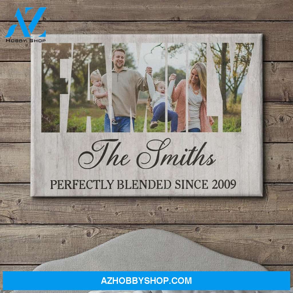 Perfectly Blended - Personalized Custom Photo Canvas