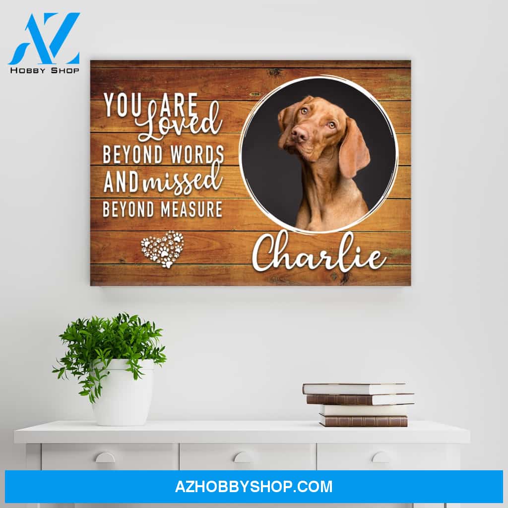 Pet Memorial Color Premium Canvas