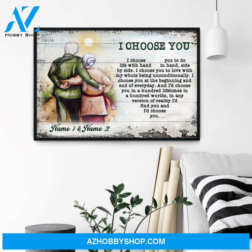 The Day I Met You, I Have Found The One Whom My Soul Loves , Family Custom Poster/Canvas, Gift For Couple, Partner, Anniversary Gift