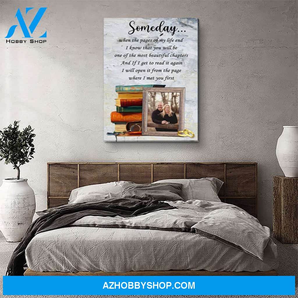The Most Beautiful Chapter - Personalized Custom Photo Canvas