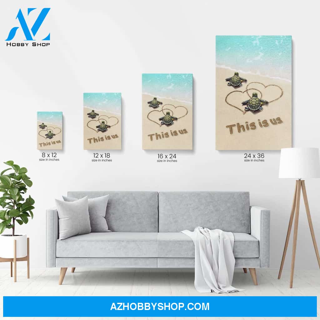 This Is Us, Fam + Graphic + Canvas, Poster, Gift for Family