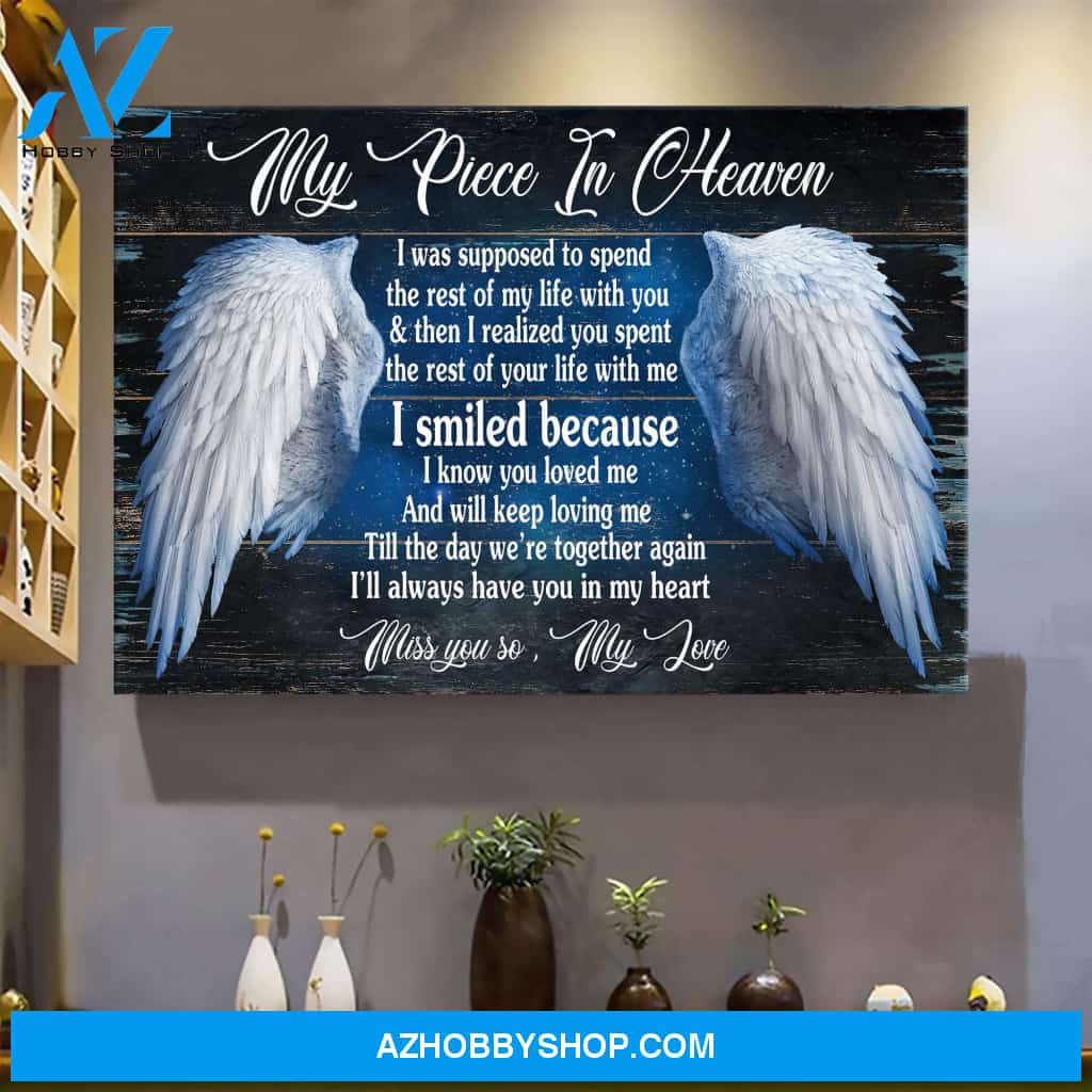 To my love - I'll always have you in my heart - Heaven Landscape Canvas Prints - Wall Art