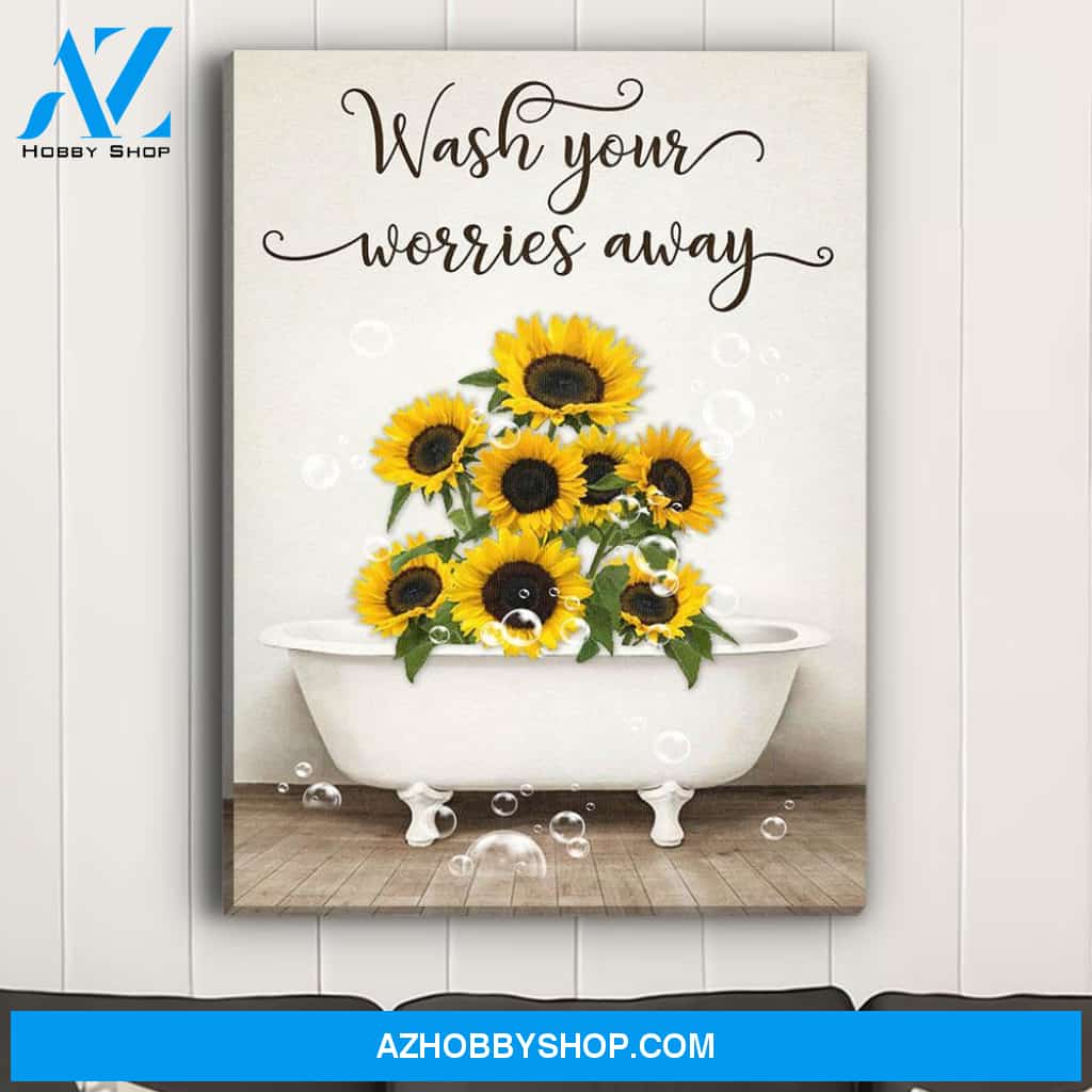 Wash Your Worries Away - Premium Matte Canvas