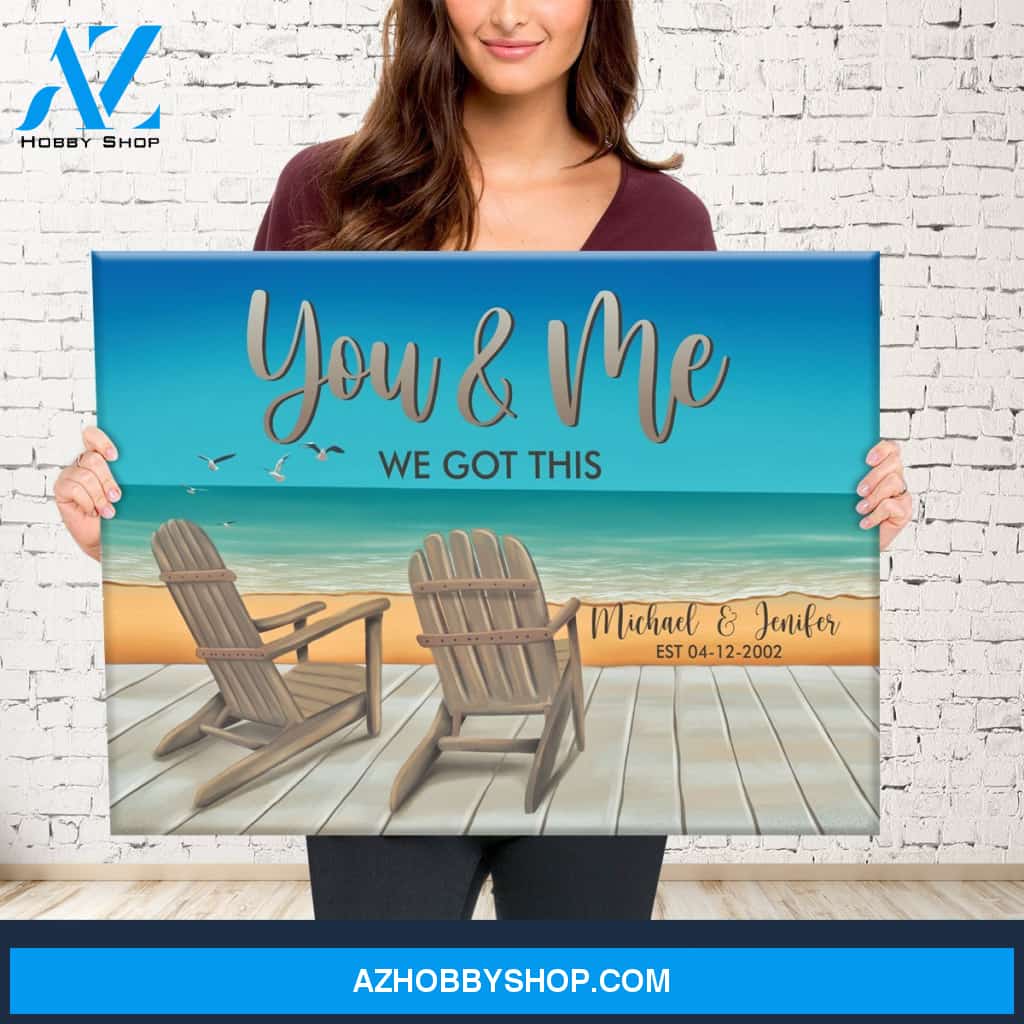 We Got This Color Names Premium Canvas