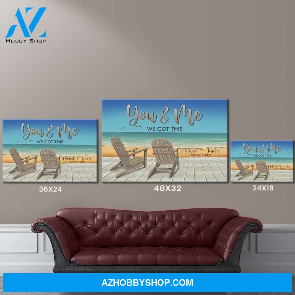 We Got This Color Names Premium Canvas