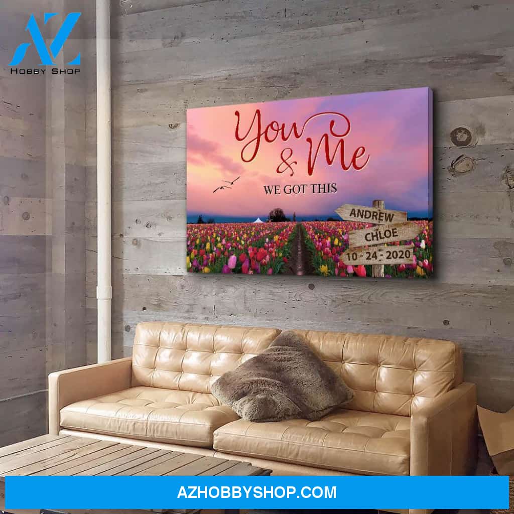 We Got This - Personalized Custom Name Canvas