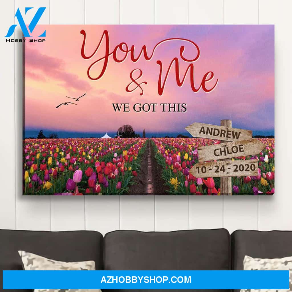 We Got This - Personalized Custom Name Canvas