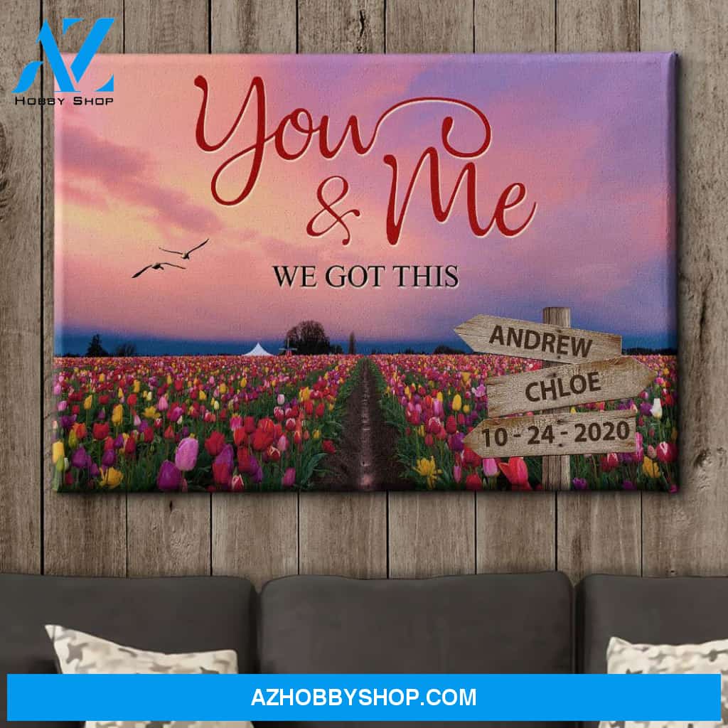 We Got This - Personalized Custom Name Canvas