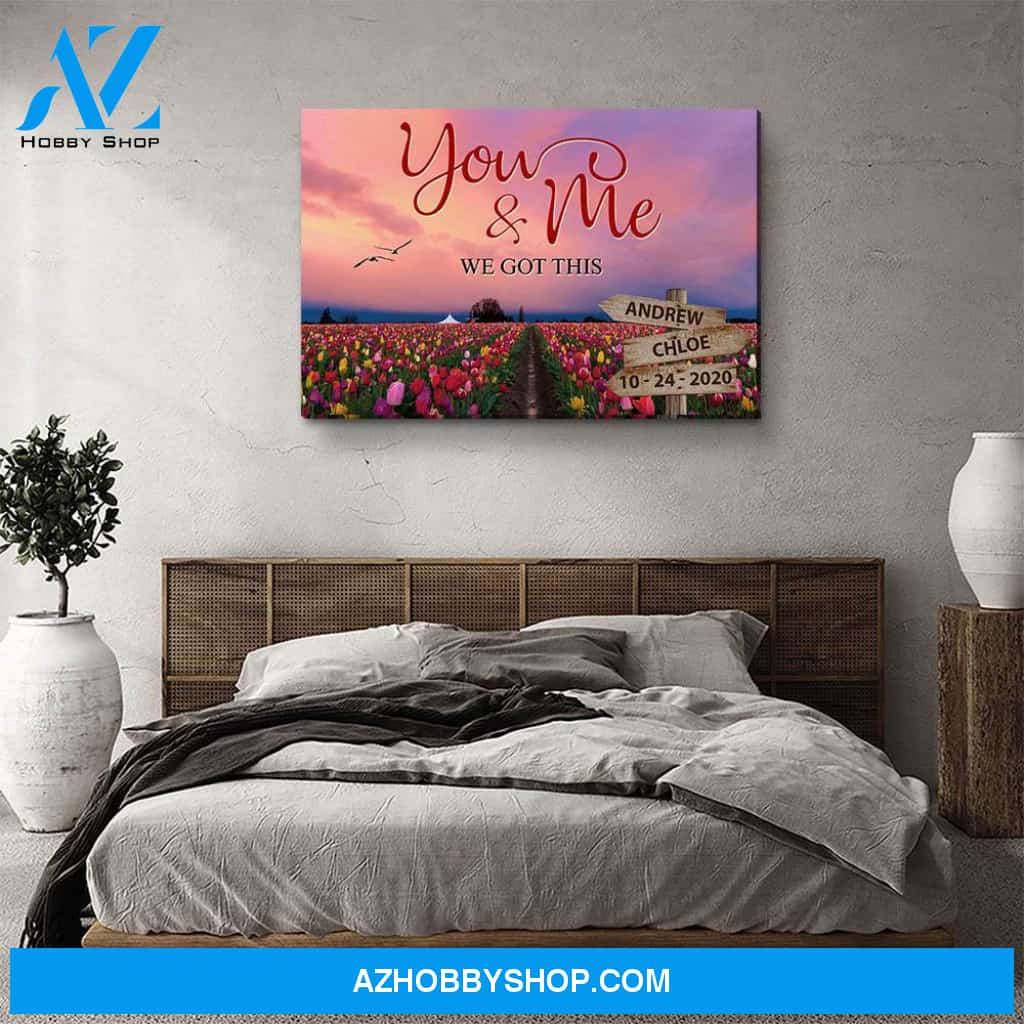 We Got This - Personalized Custom Name Canvas