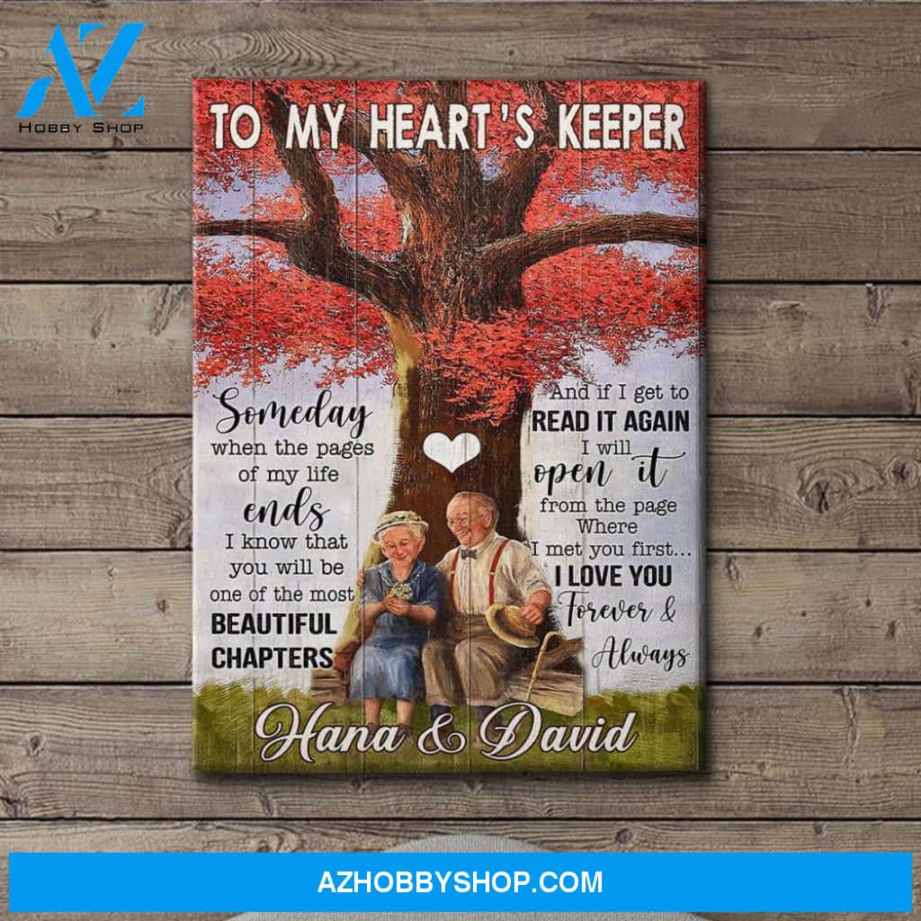 Where I Met You First - Personalized Custom Name Canvas