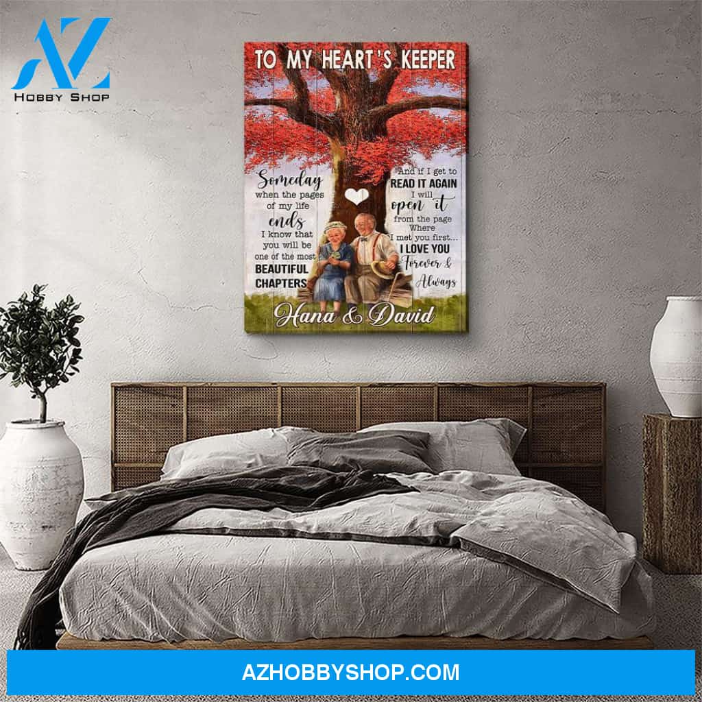 Where I Met You First - Personalized Custom Name Canvas