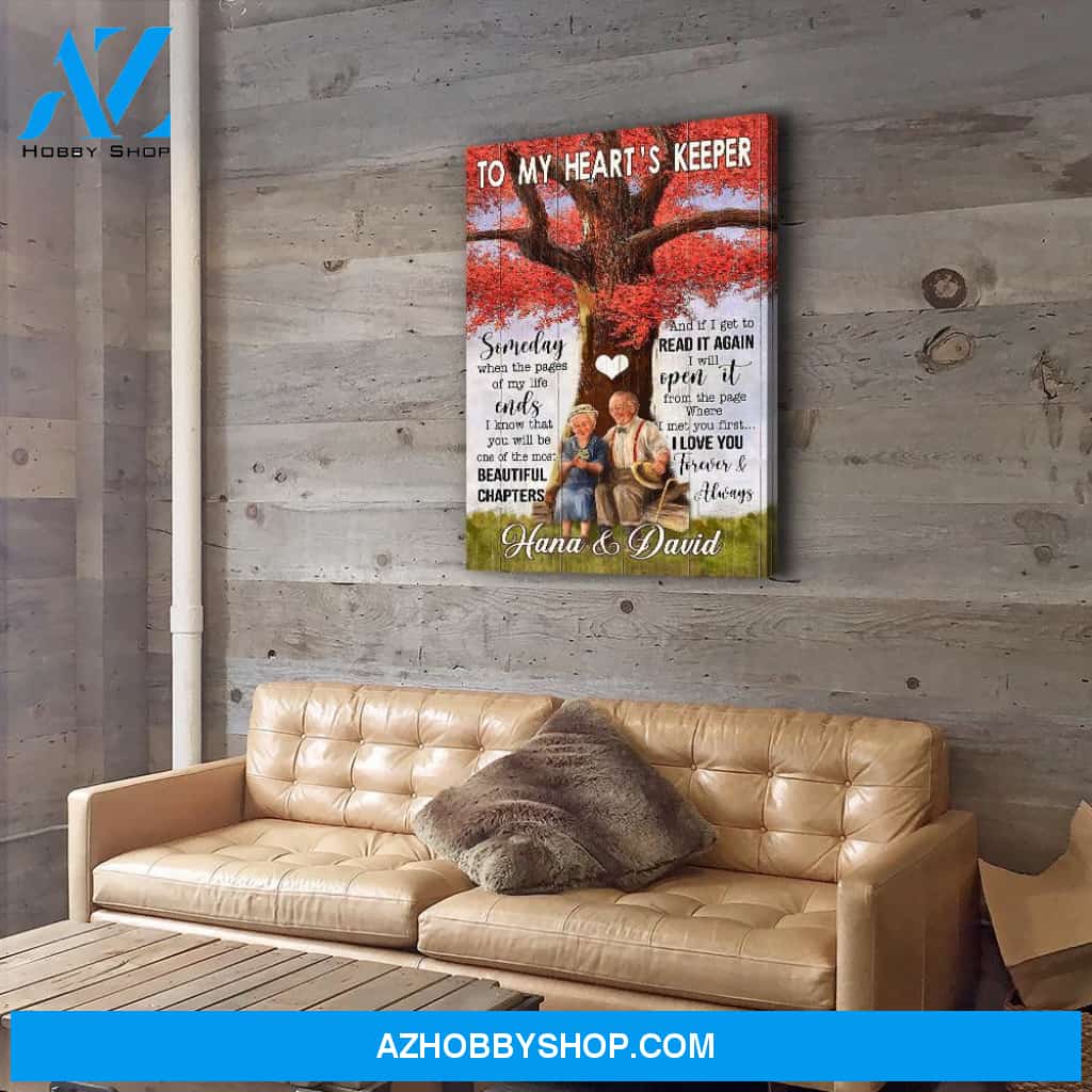 Where I Met You First - Personalized Custom Name Canvas