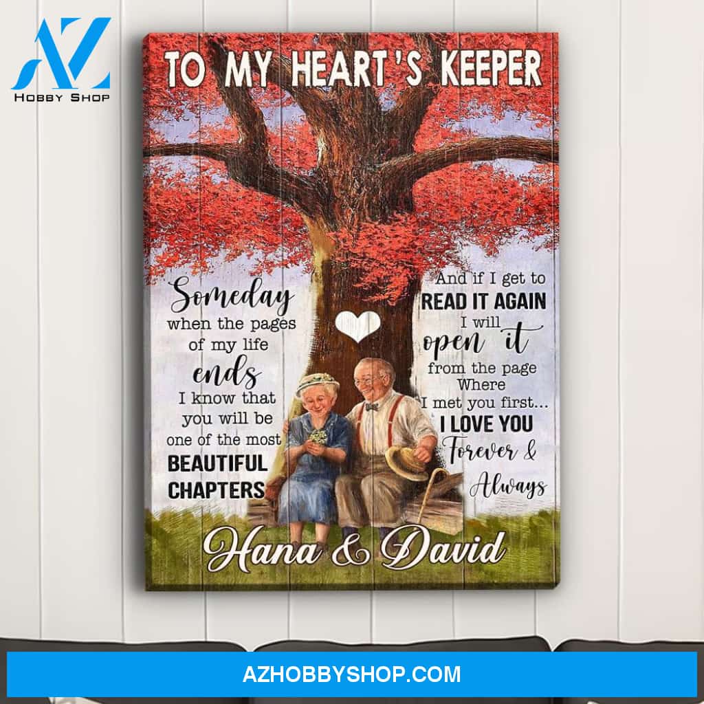 Where I Met You First - Personalized Custom Name Canvas