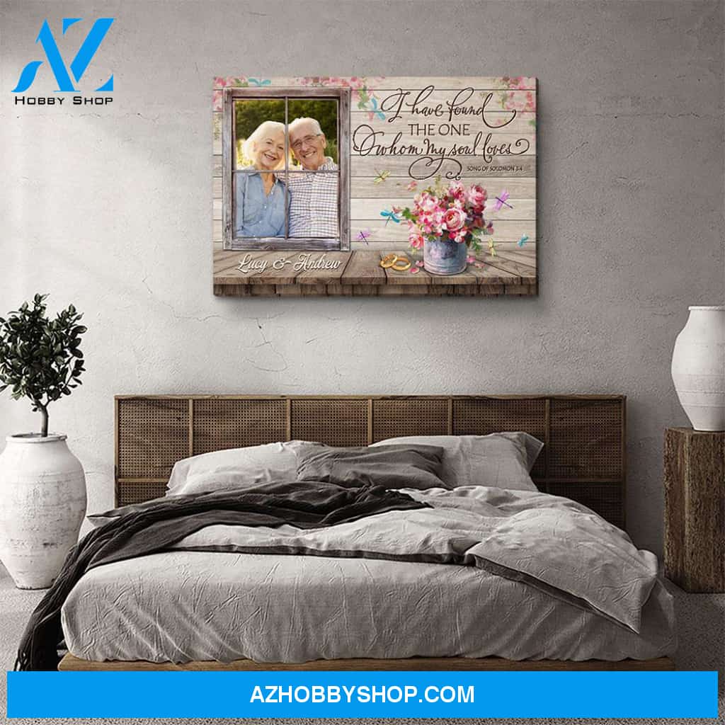 Whom My Soul Loves - Personalized Custom Photo Canvas