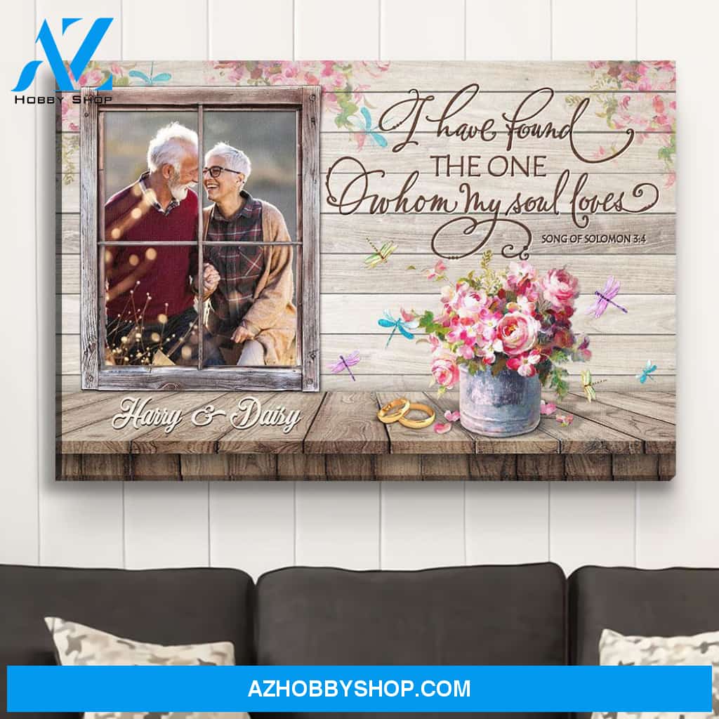 Whom My Soul Loves - Personalized Custom Photo Canvas