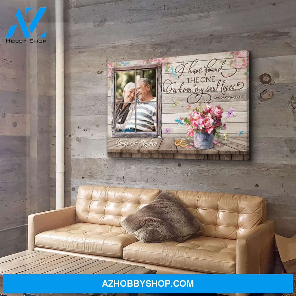Whom My Soul Loves - Personalized Custom Photo Canvas