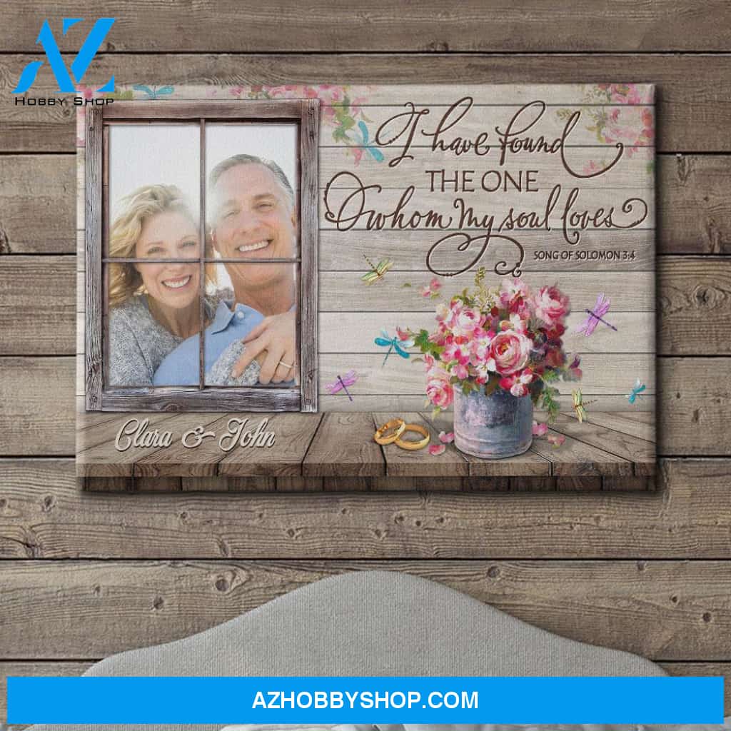 Whom My Soul Loves - Personalized Custom Photo Canvas