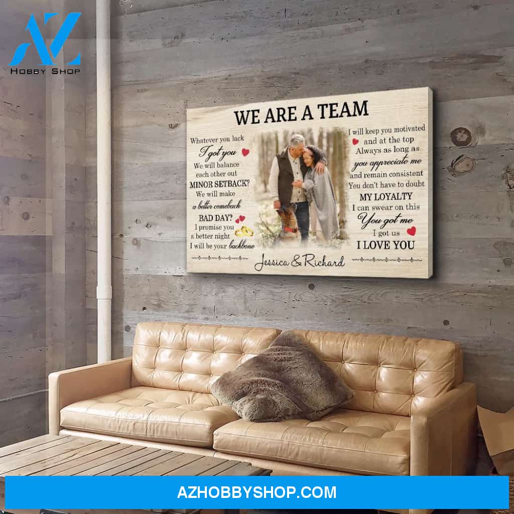You Got Me, I Got Us - Personalized Custom Photo Canvas